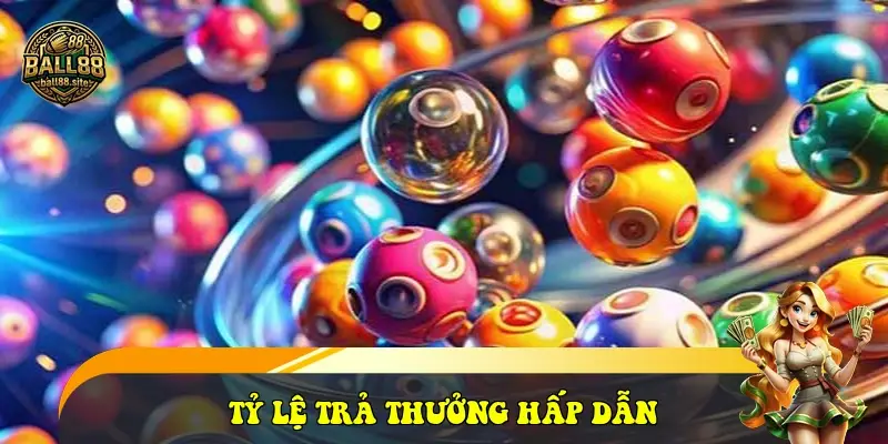 Tỷ lệ trả thưởng hấp dẫn
