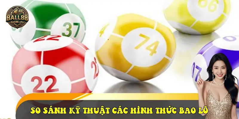 So sánh kỹ thuật các hình thức bao lô So sánh kỹ thuật các hình thức bao lô