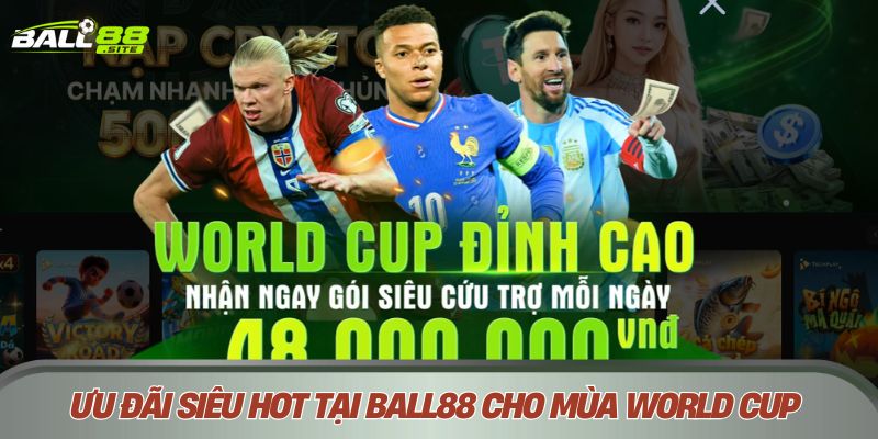 Khuyến mãi và quyền lợi hội viên Ball88