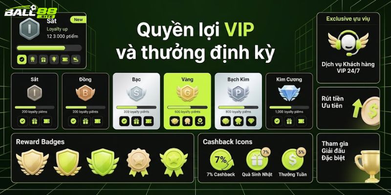 Quyền lợi dành cho khách hàng VIP
